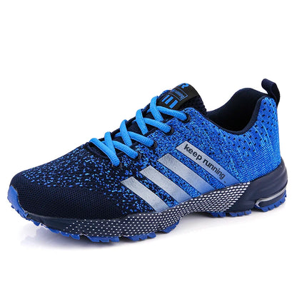 Unisex Running Shoes – Breathable Mesh Sports Sneakers for Optimal Comfort