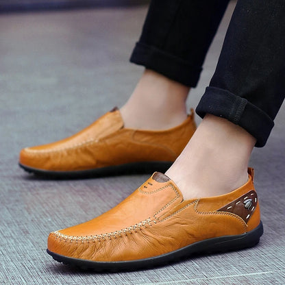 Luxury Genuine Leather Shoes for Men - Various Colors