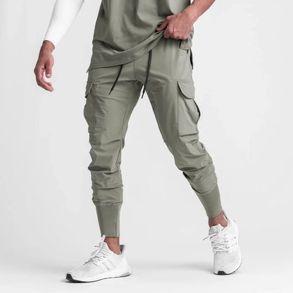 Men's Thin Loose Fit Quick-Drying Stretchy Sweatpants