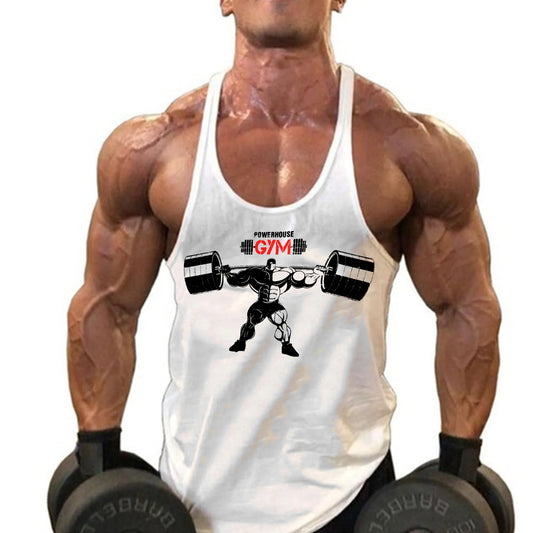 Men's Fitness Tank Top - Sleeveless Bodybuilding Vest