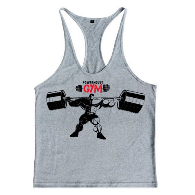 Men's Fitness Tank Top - Sleeveless Bodybuilding Vest