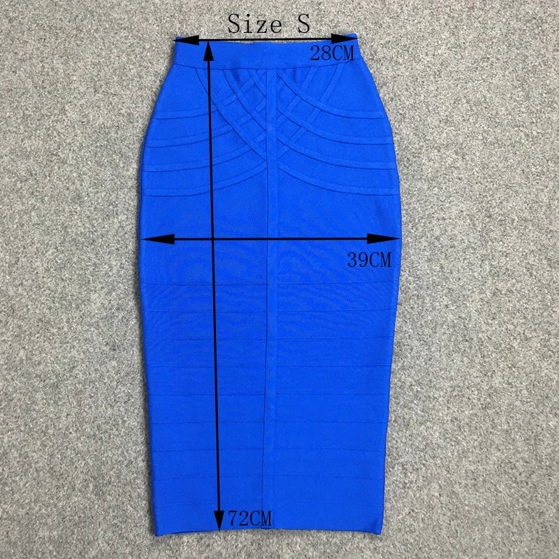 Vintage Midi Skirt for Women - Various Colors