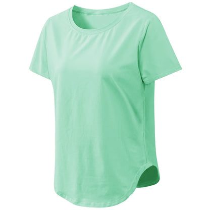 Classic Short Sleeve Tee for Women - Loose Fit Design