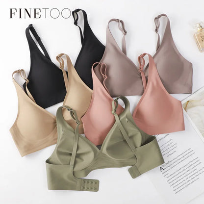 Seamless Deep Padded Soft Bra for Women - Various Colors