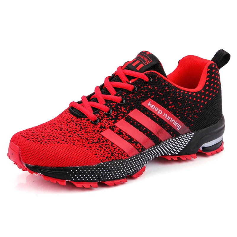 Unisex Running Shoes – Breathable Mesh Sports Sneakers for Optimal Comfort