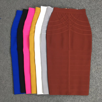 Vintage Midi Skirt for Women - Various Colors