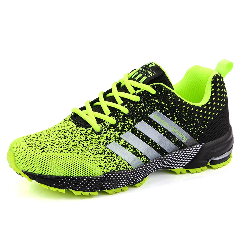 Unisex Running Shoes – Breathable Mesh Sports Sneakers for Optimal Comfort