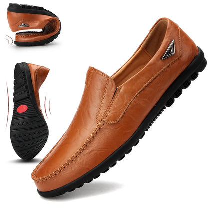 Men's Luxury Genuine Leather Slip-On Shoes