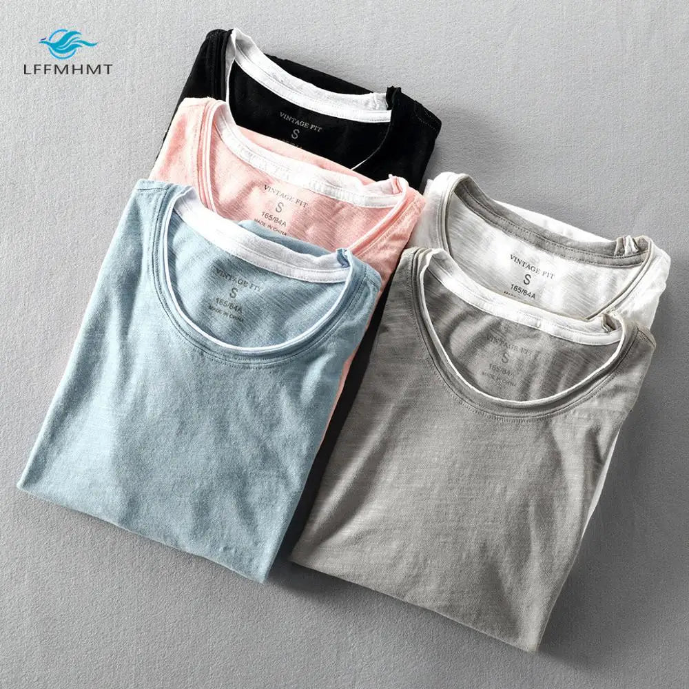 Men's Casual Short Sleeve Thin T-Shirt - Various Colors