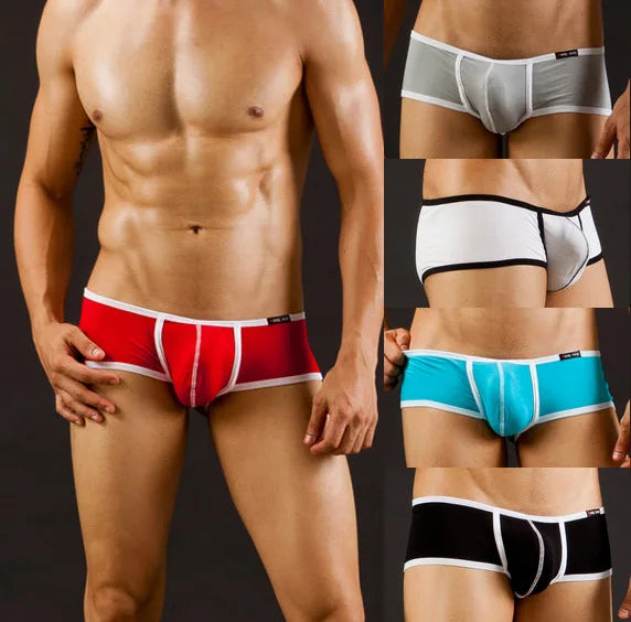 Men's Slim Fit Thin Elastic Narrow-Sided Underwear