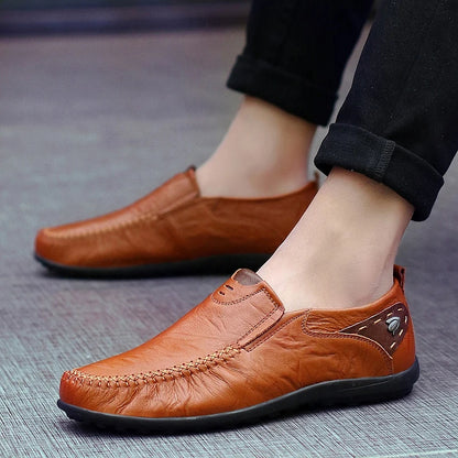 Luxury Genuine Leather Shoes for Men - Various Colors