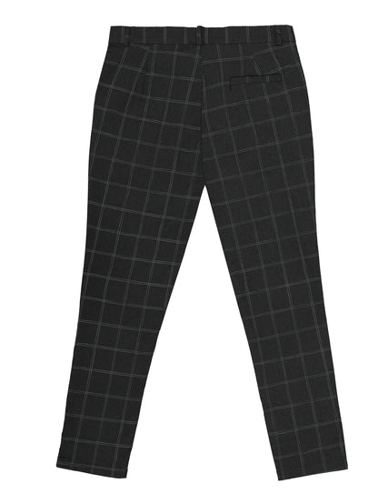 Checkered Slim Fit Pants for Men - Various Colors