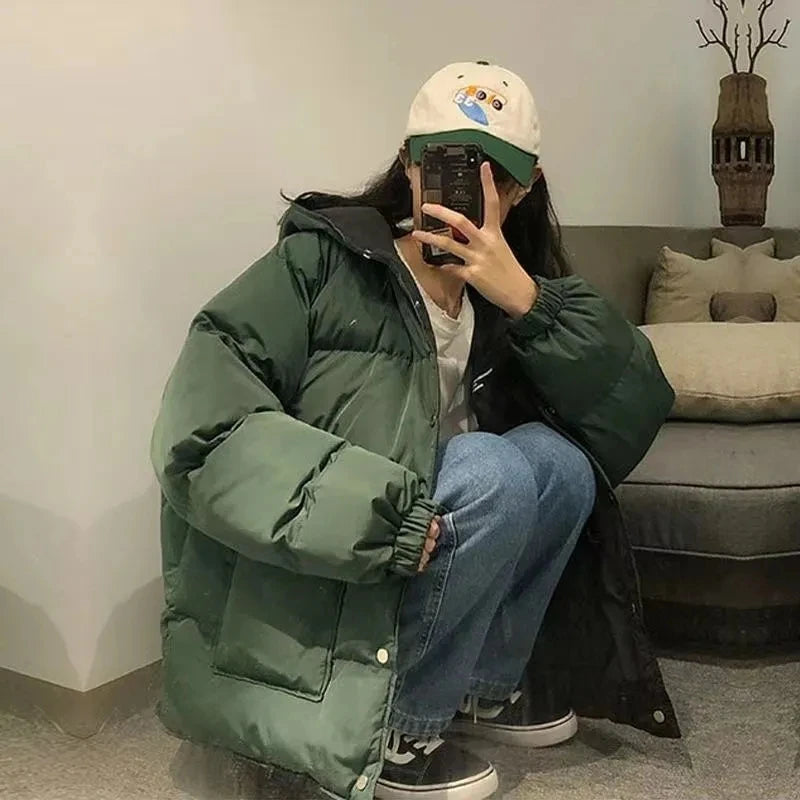 Womens Oversized Puffer Jacket