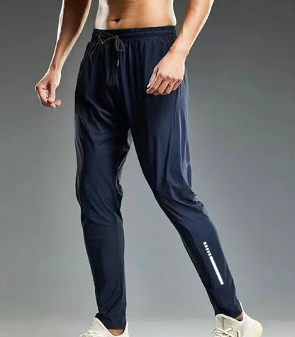 Men’s Elastic Running Joggers – Athletic Sweatpants for Sports and Exercise