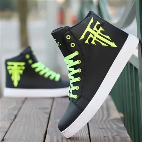 Men's High Top Vulcanized Sneakers