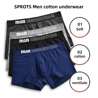 Men's Boxer Underwear: Soft, Breathable, Wide-Band Comfort