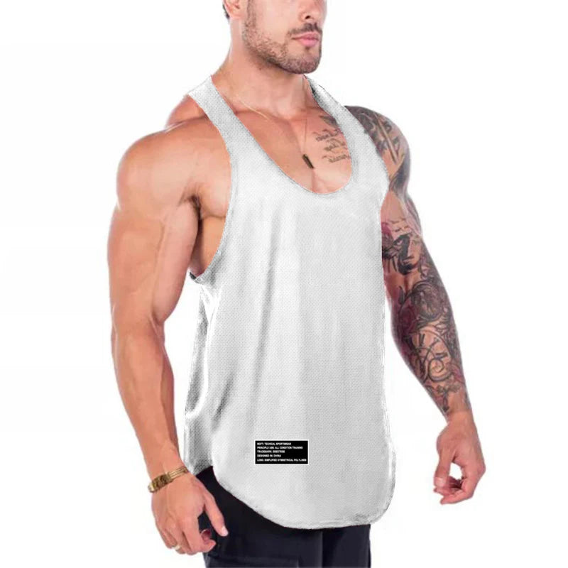 Men's Quick-Dry Loose-Fit Tank Top - Various Colors