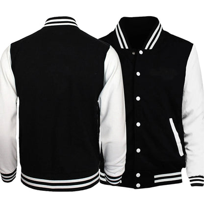 Men's Casual Fit Baseball Jacket