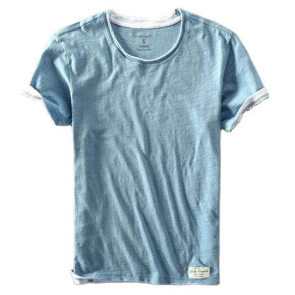 Men's Casual Short Sleeve Thin T-Shirt - Various Colors