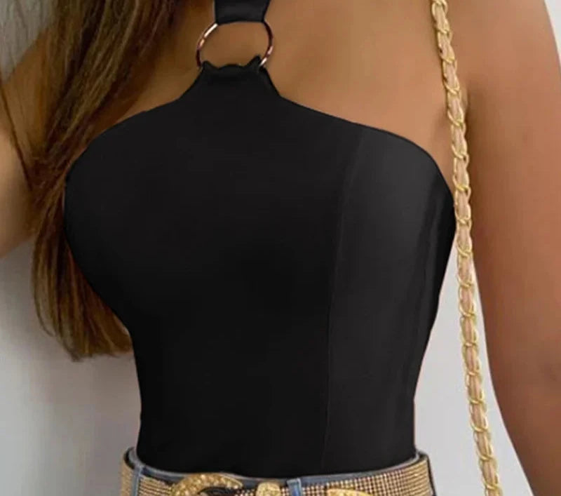 Chic Sleeveless Crop Top for Women