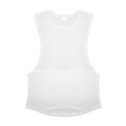 Men's Sleeveless Muscle Tank Top - Cotton Gym Vest