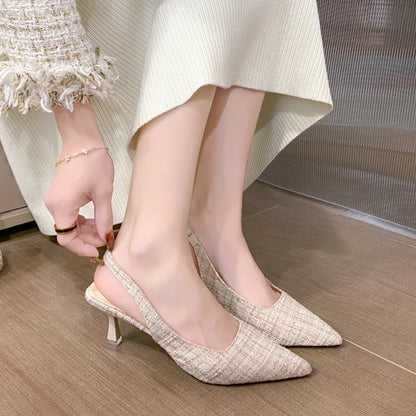 Stylish Pointed Toe High Heels for Women - Various Colors