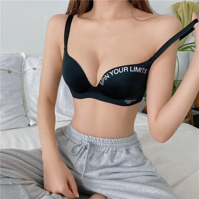 Comfortable Breathable Women's One-Piece Bra - Various Colors