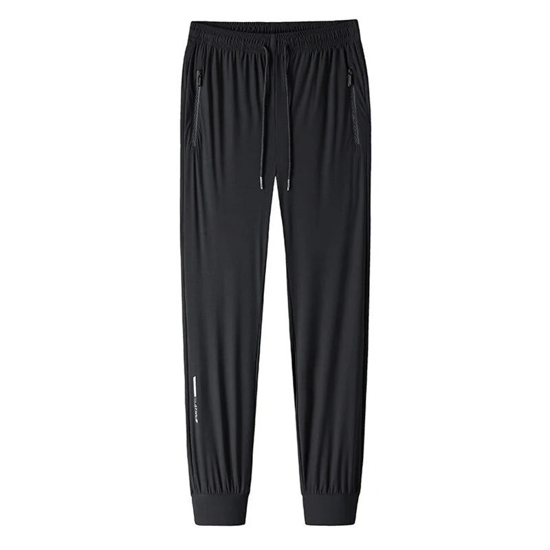 Mens Casual Style Joggers- Loose- High Elasticity-Quick-Dry