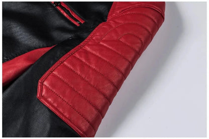 Men's High-Quality Leather Motorcycle Jacket