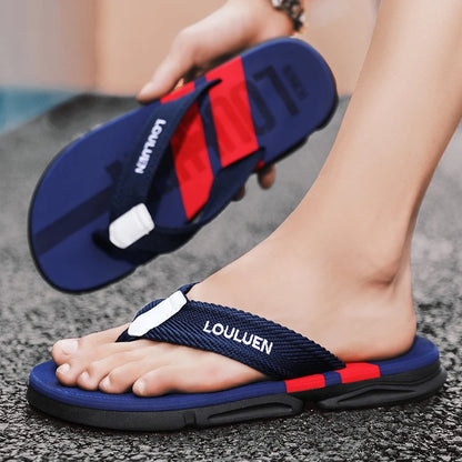 Premium Men's Flip Flops - Comfortable, Breathable, Non-Slip Slippers