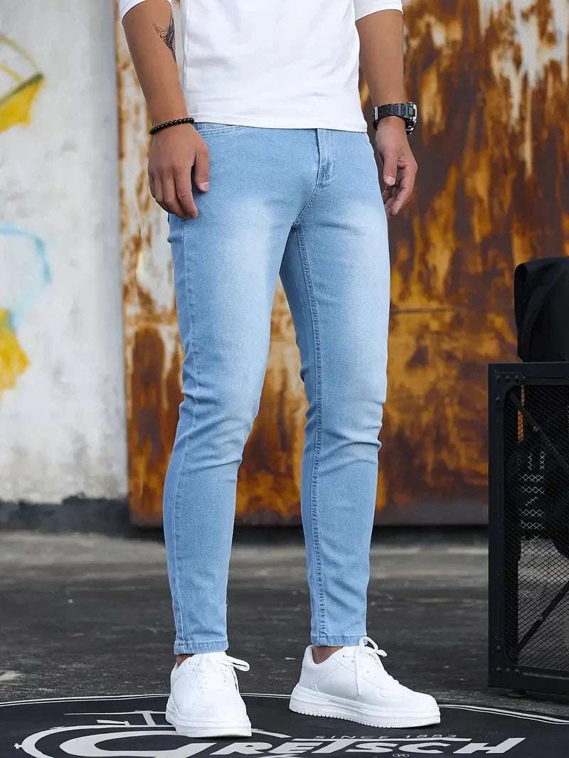 Men's Slim Fit Classic Skinny Denim Jeans