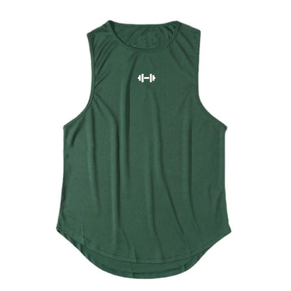 Men's Sleeveless Gym Tank Tops - Quick Dry Mesh, Loose Fit