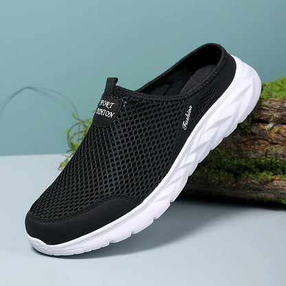 Non-Slip Mesh Breathable Soft and Comfortable Flat-Soled Slippers