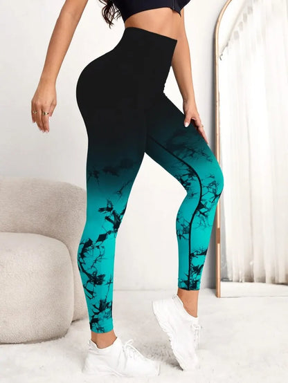 Women's High Waist Scrunch  Seamless Push Up Leggings