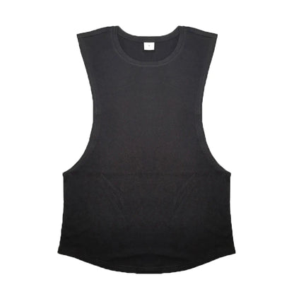 Men's Sleeveless Muscle Tank Top - Cotton Gym Vest