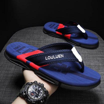 Premium Men's Flip Flops - Comfortable, Breathable, Non-Slip Slippers