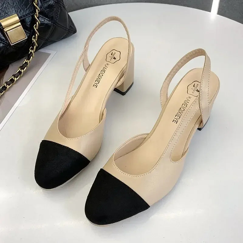 Women's Mid Heel Casual Style Heels