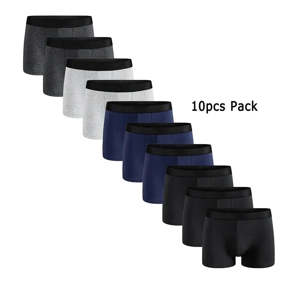 10-Pack Men's Boxer Briefs