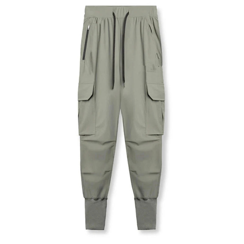 Men's Slim Fit Stretchy Camouflage Drawstring Sweatpants