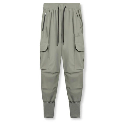 Men's Slim Fit Stretchy Camouflage Drawstring Sweatpants