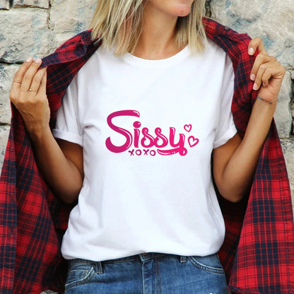 Womens "SISSY"  Printed T-Shirt