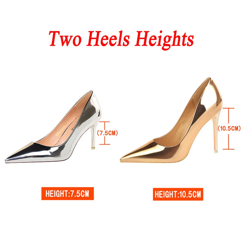 Womens Elegant "Polished Look" Heels- Various Colors And Heel Height