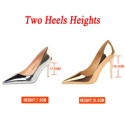 Womens Elegant "Polished Look" Heels- Various Colors And Heel Height