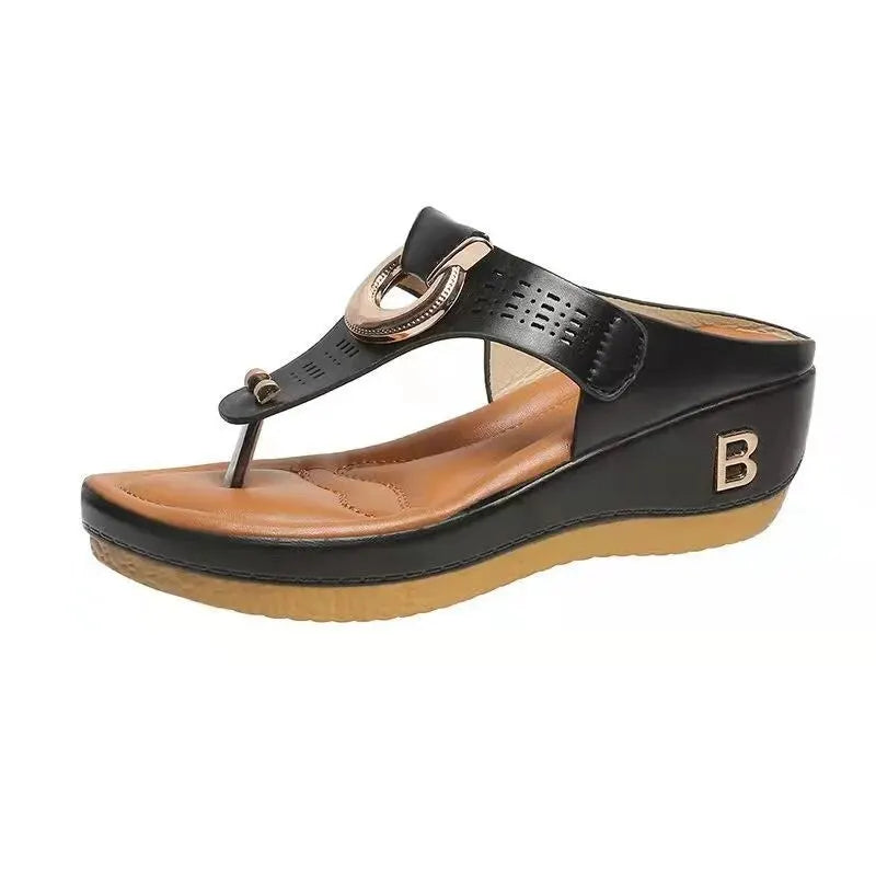 Women's  Non-Slip Platform Wedge Sandals-Various Colors