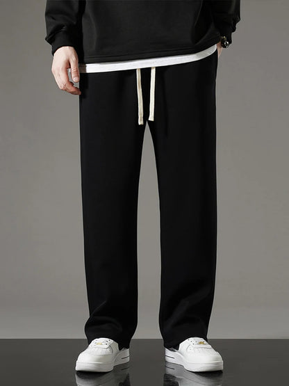 Men's Loose Fit Jogger Sweatpants with Drawstring