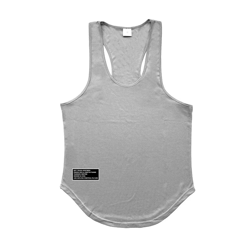 Men's Quick-Dry Loose-Fit Tank Top - Various Colors