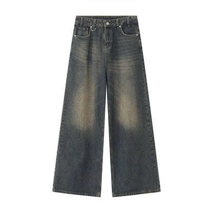 Vintage Men's Baggy Denim Jeans - Loose Fit