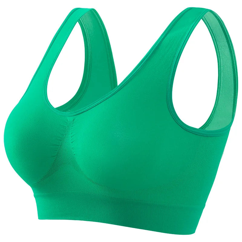 Women's Push-Up Sports  Bra - Breathable, Wire-Free, Pad Free - Various Colors