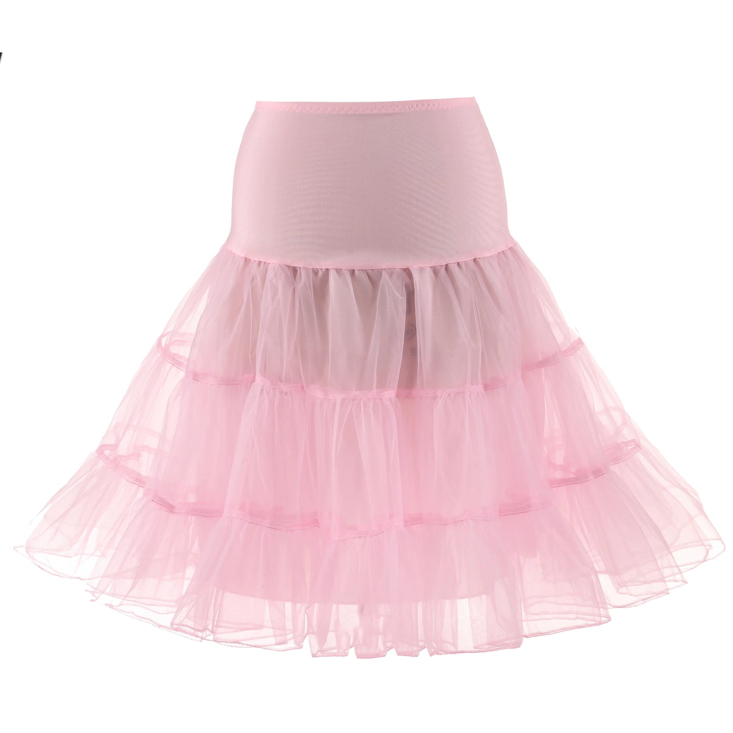 Women's Retro Tulle Petticoat Half Slip Tutu Underskirt - Various Colors