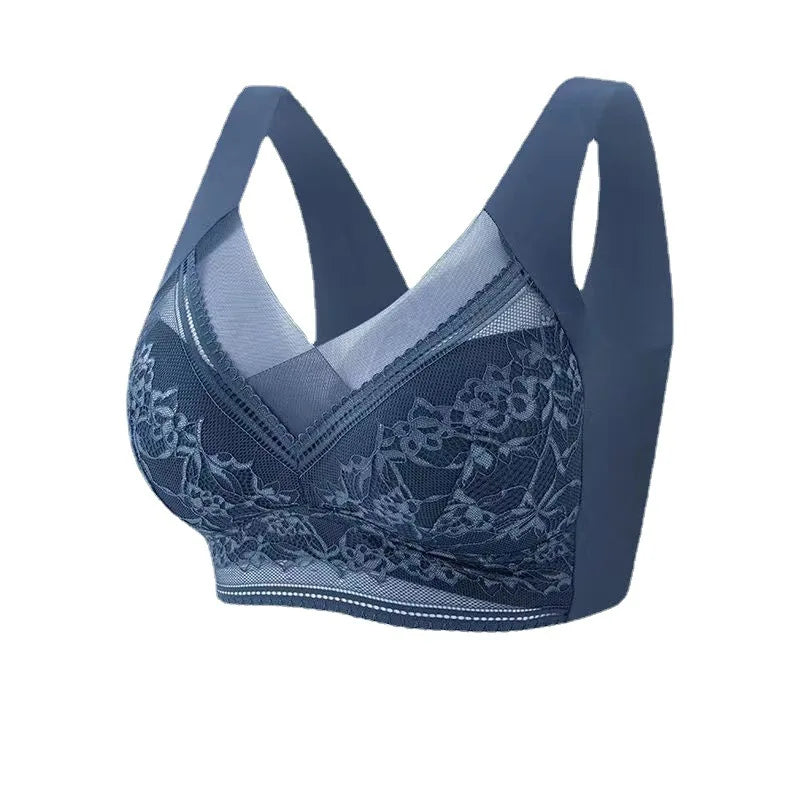 Lace Women's Bra with Fixed Cups - Various Colors